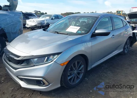 2020 Honda Civic Ex from USA, damaged, VIN 19XFC1F32LE200091